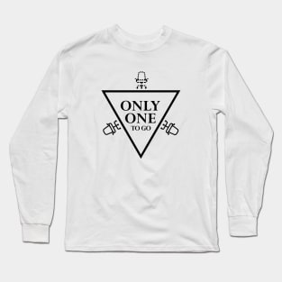 The Office Creed Only One To Go Black Long Sleeve T-Shirt